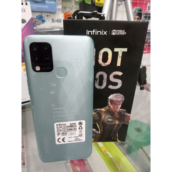 Infinix Hot 10s ram 6/128 second bergaransi