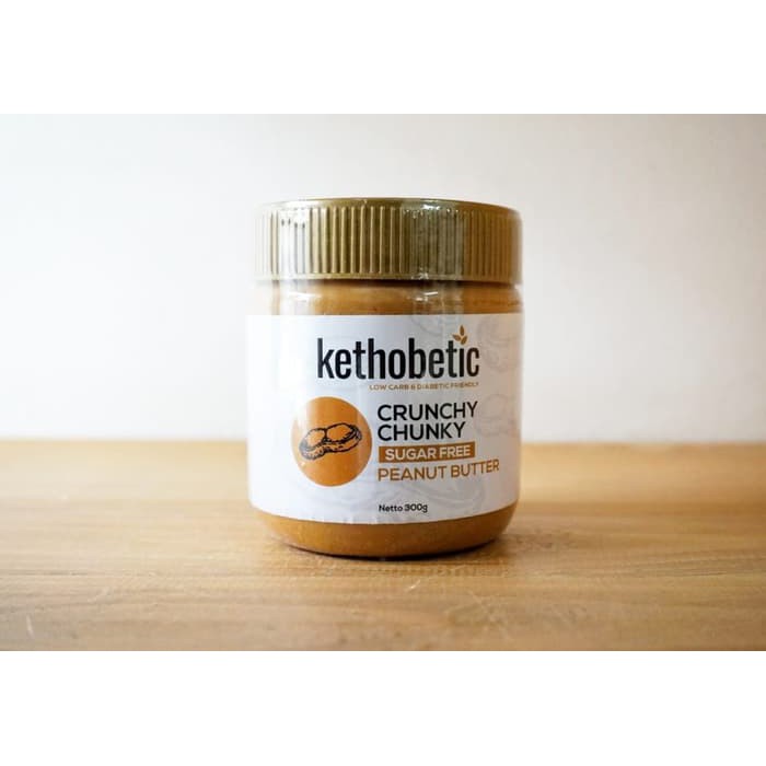 

Kethobetic Peanut Butter Crunchy 300g | Selai Kacang Ketobetic