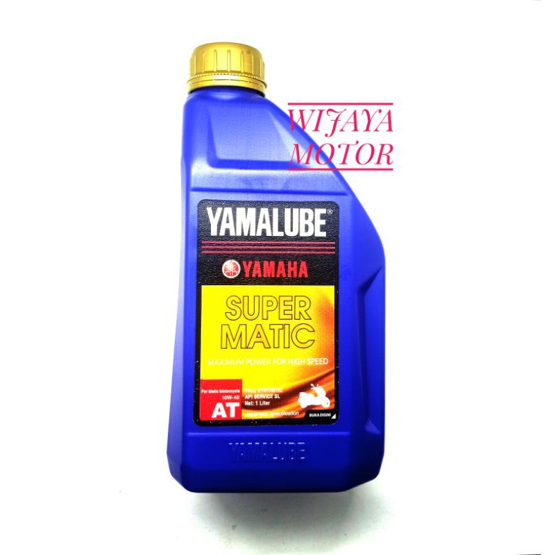 OLI MESIN YAMALUBE SUPER MATIC 1LITER PELUMAS MESIN NMAX