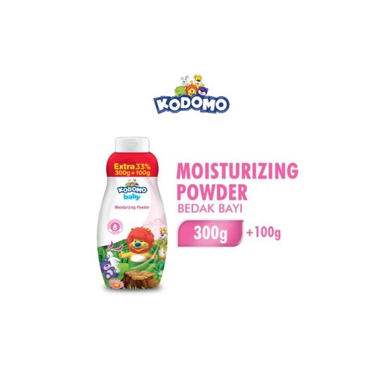 Kodomo Baby Powder Botol 300g + 100 gr