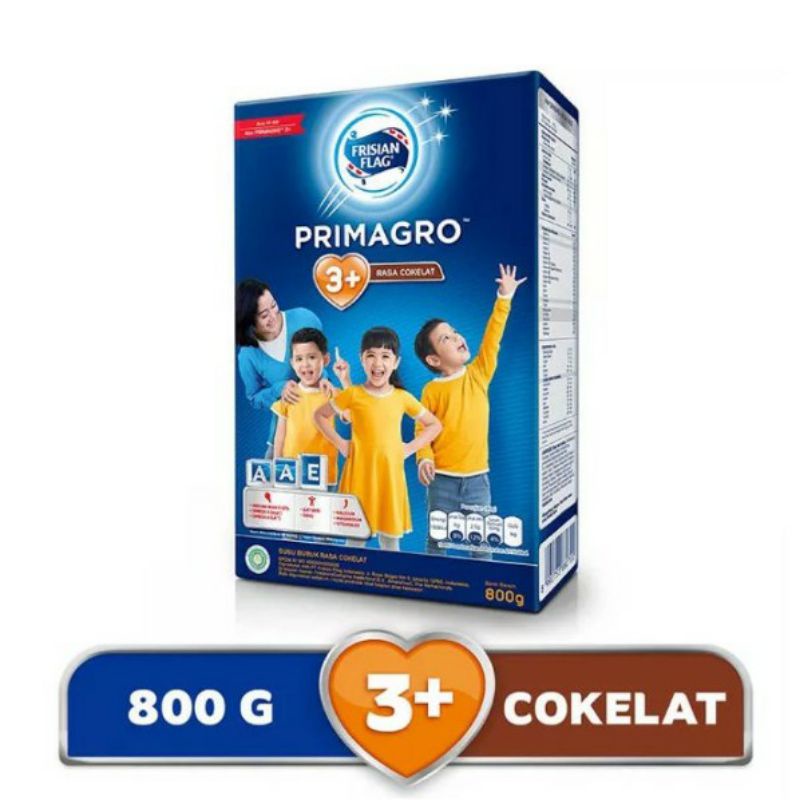 SUSU FRISIAN FLAG PRIMAGRO 1+ dan 3+ MADU, VANILA, COKLAT 750gr