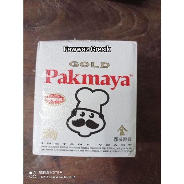 Pakmaya Gold Fermipan Ragi Kering Halal 500gr / Ragi Pakmaya Gold 500 gr