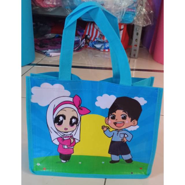 

Tas souvenir ultah goodie bag ulang tahun muslim