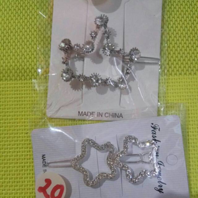 Jepit korea hairpin mutiara impor jepit rambut SERI B