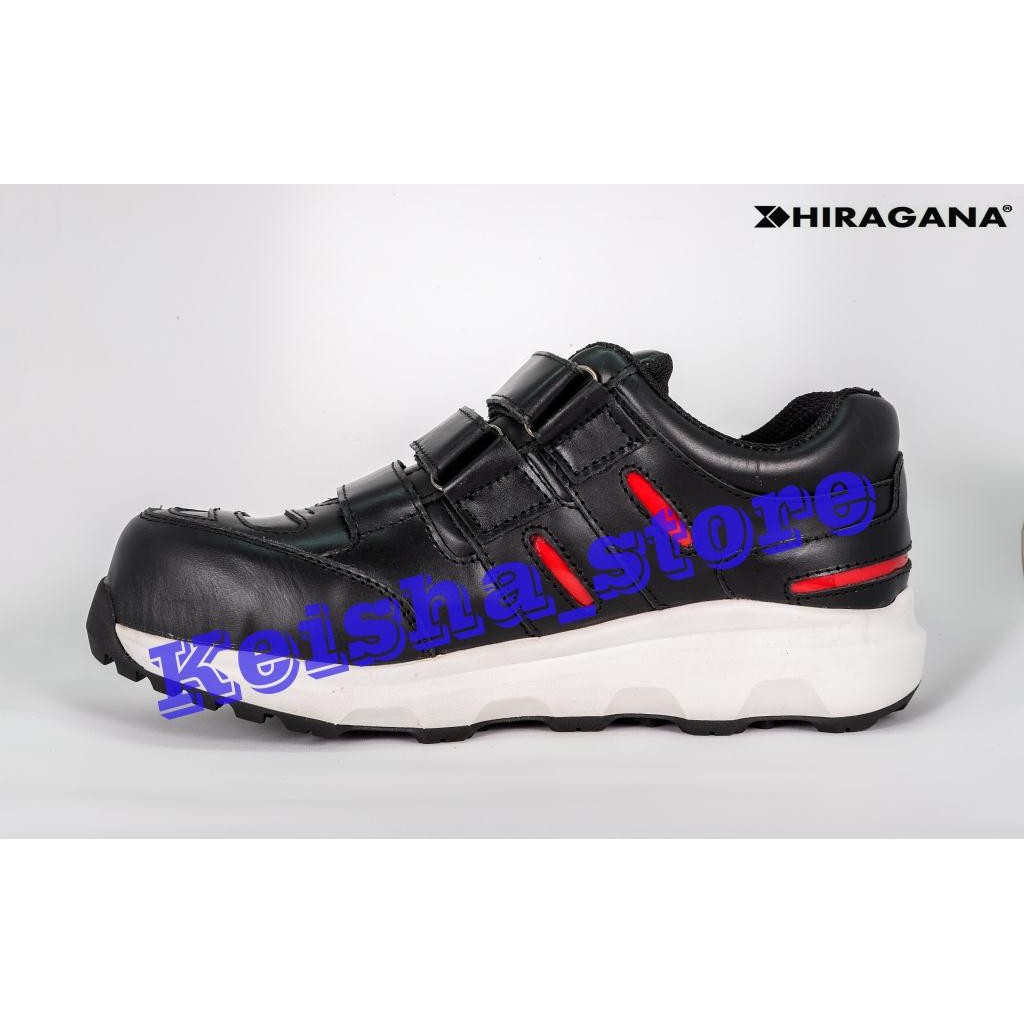 Safety Shoes Hiragana HRG-202 Hitam-Murah-Bergaransi