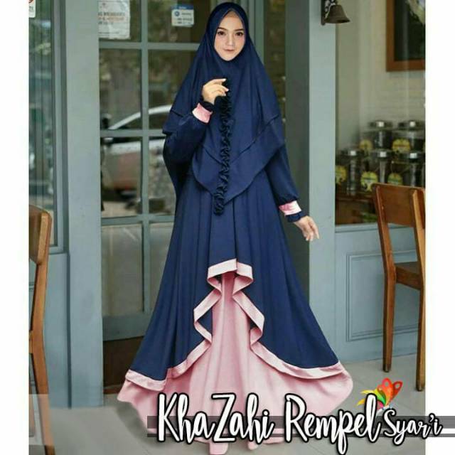 KHAZAHI REMPEL - Gamis fashion muslim wanita cantik
