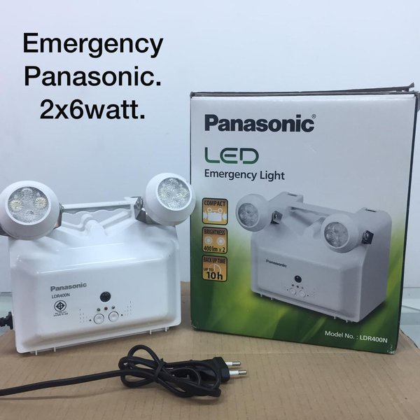 Panasonic Emergency Lamp LDR400N 2x6W / Panasonic Emergency Lamp / Lampu Emergency Panasonic LDR400N / Lampu Emergency Panasonic / Emergency Lamp Panasonic / Lampu Emergency / Lampu Emergency Panasonic LDR400N