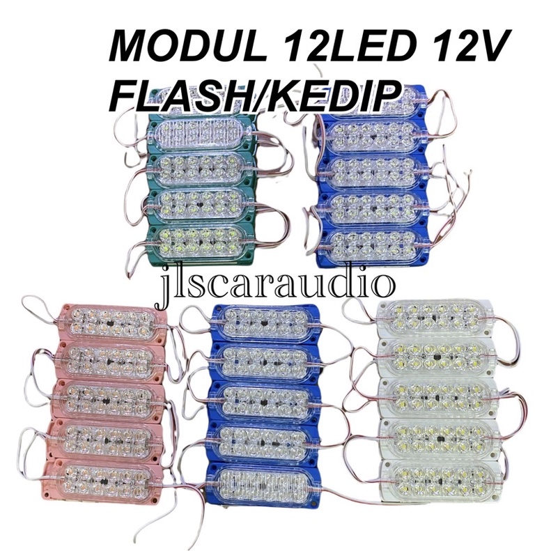 MODUL 12LED Kedip 12Volt