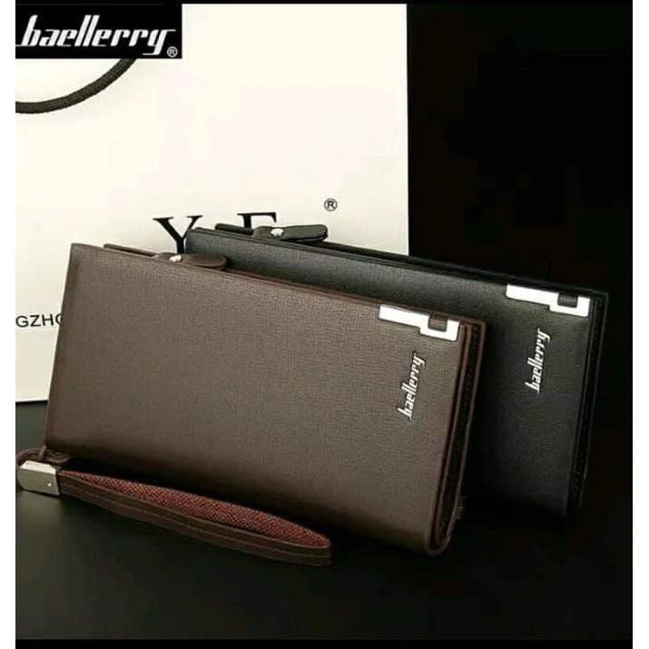 DOMPET PRIA ORIGINAL / DOMPET PRIA BAELERRY MODEL PANJANG ORIGINAL - Hitam