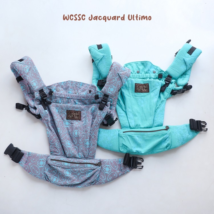 Cuddle Me WCSSC Jacquard ULTIMO Gendongan Cuddleme [FREE Kaos Anak] Bayi Super Lengkap 0-3,5 Tahun