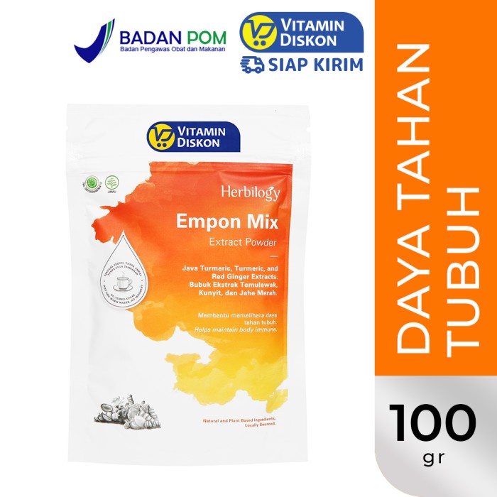 

(BISA COD) HERBILOGY EMPON MIX EXTRACT POWDER 100GR