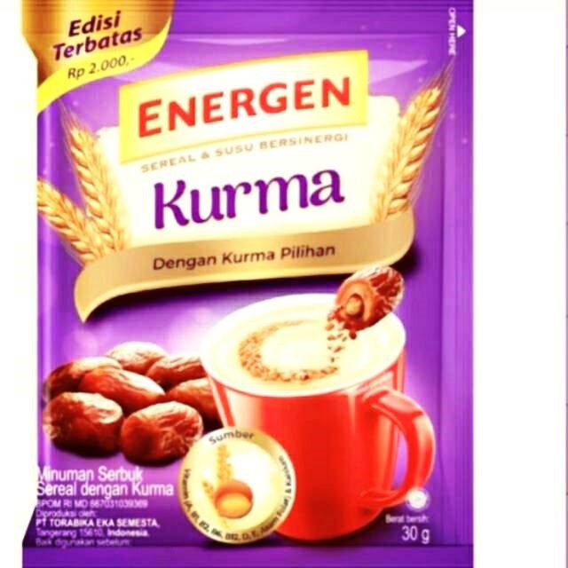 

Energen Kurma 30 gr