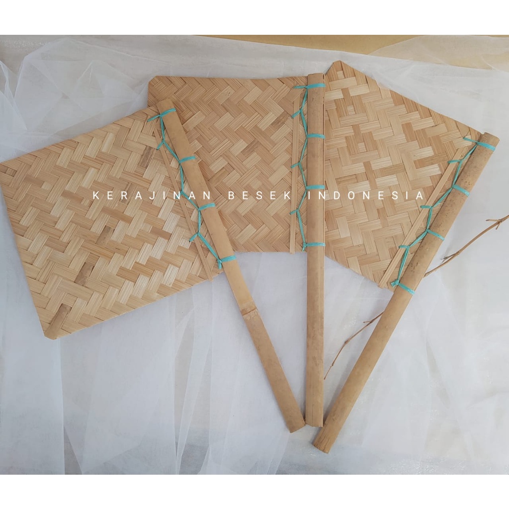 KIPAS SATE Kipas bambu murah Kipas tradisional Anyaman bambu murah Kerajinan bambu murah Daging Qurb