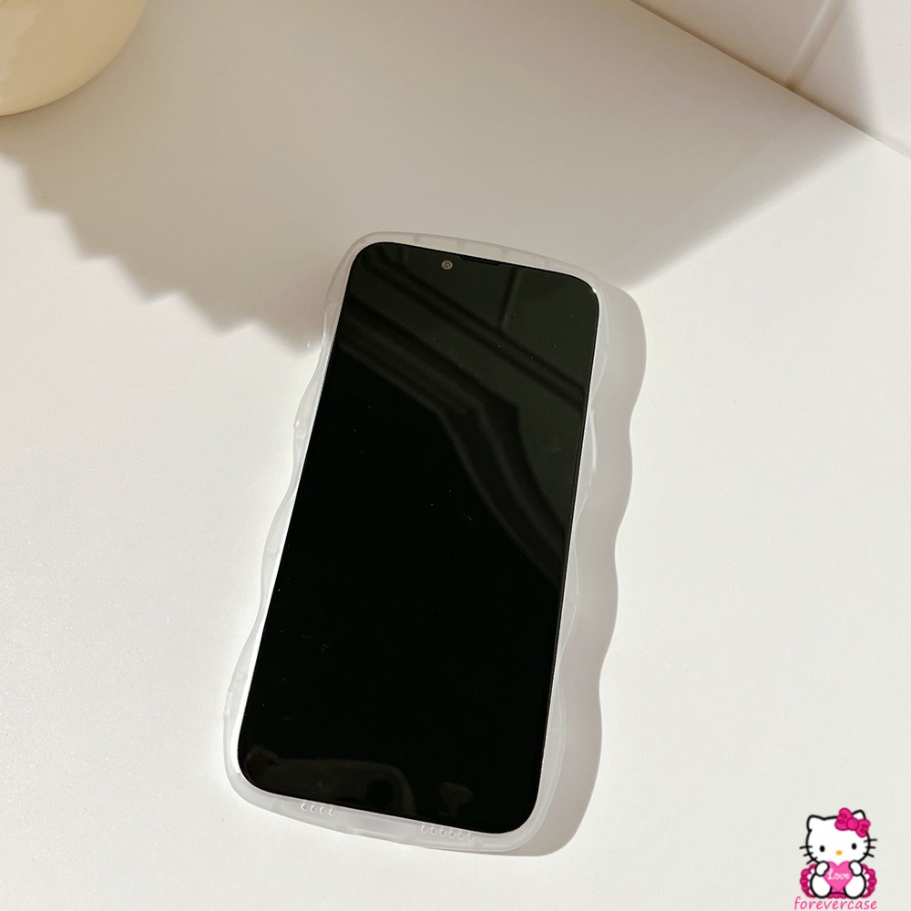Lukisan Cat Minyak Hijau Cinta Hati Case Realme C53 C35 C25Y C12 C25s C3 C15 C20 C25 C21Y 9i C11 2021 C20A 5i 6i C20A C11 5 5s C1 Fashion Bunga Lembut TPU Bingkai Bergelombang Full Penutup Belakang
