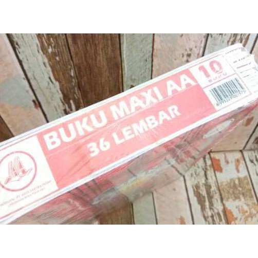 

BARU Buku Tulis Maxi AA36