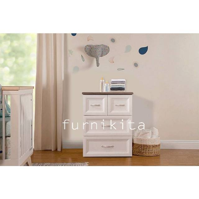 LEMARI LACI PLASTIK OLYMPLAST SUSUN 3 CLASSIC