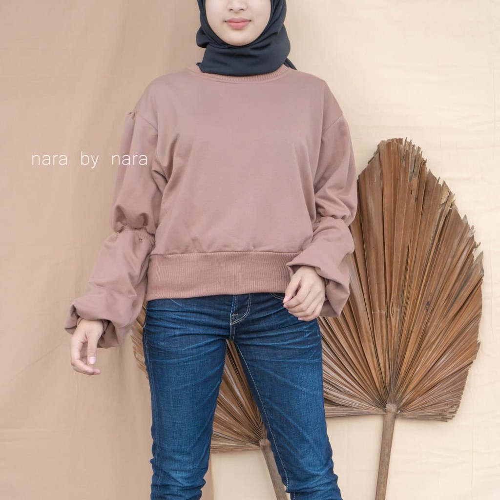 Nara Grosir - Cordel Crop Sweater | Sweater Crop Wanita