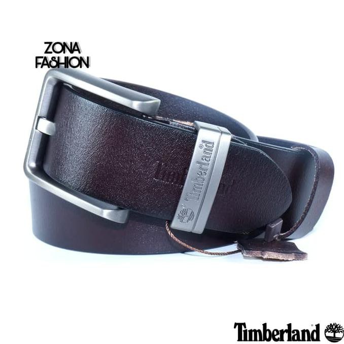 Sale Ikat Pinggang Pria /Sabuk Kulit Impoprt / Gesper Timberland Premium B