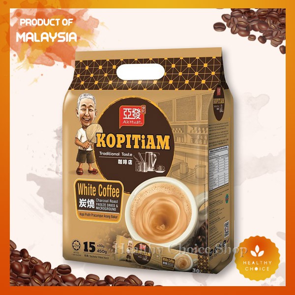 

AH HUAT WHITE COFFEE CHARCOAL ROAST FREEZE DRIED & MICROGROUND KOPI PUTIH IMPORT MALAYSIA