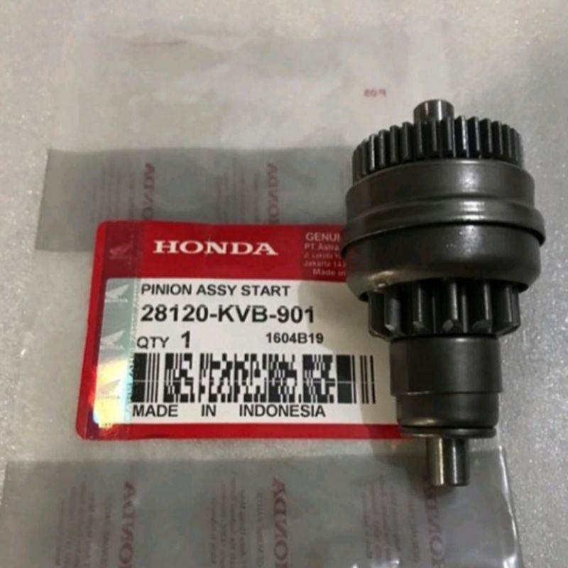 Pinion granat Starter Granat Vario, Beat & Beat Fi kvb