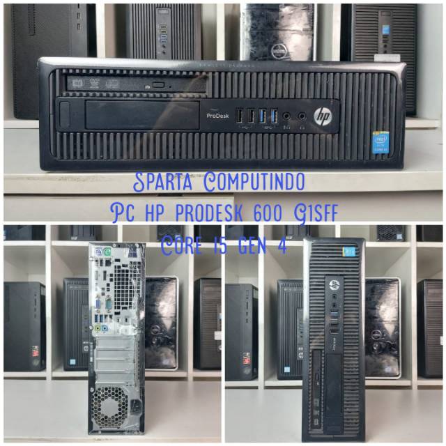 Pc hp prodesk 600 G1sff Core i5 gen 4