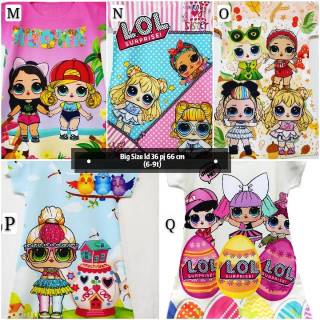 🆕️ BIG SZ DRESS SCUBA ANAK - LOL