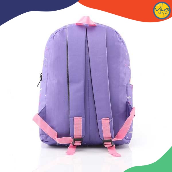 Tas Sekolah TK SD PAUD Ransel Anak Perempuan Tas 2in1 Gambar Motif Lucu Backpack Wanita Tas Punggung