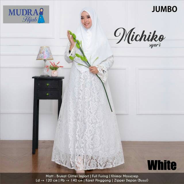 GAMIS SYARI UMROH MICHIKO MURAH SOLO