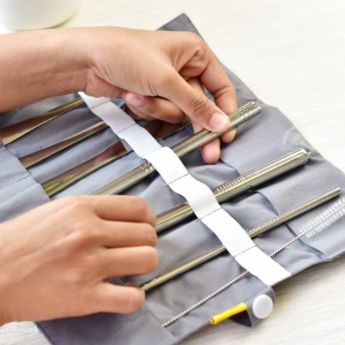 

Kindkain Cutlery Set With Wrap / Set Alat Makan Dengan Sarung