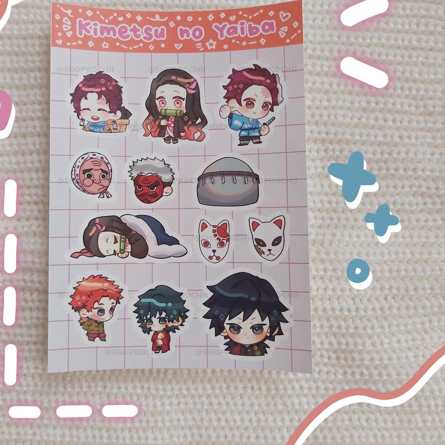 

Kirim LANGSUNG ✹ Kimetsu No Yaiba Sticker | Demon Slayer Sticker | Sticker Anime Aesthetic,,