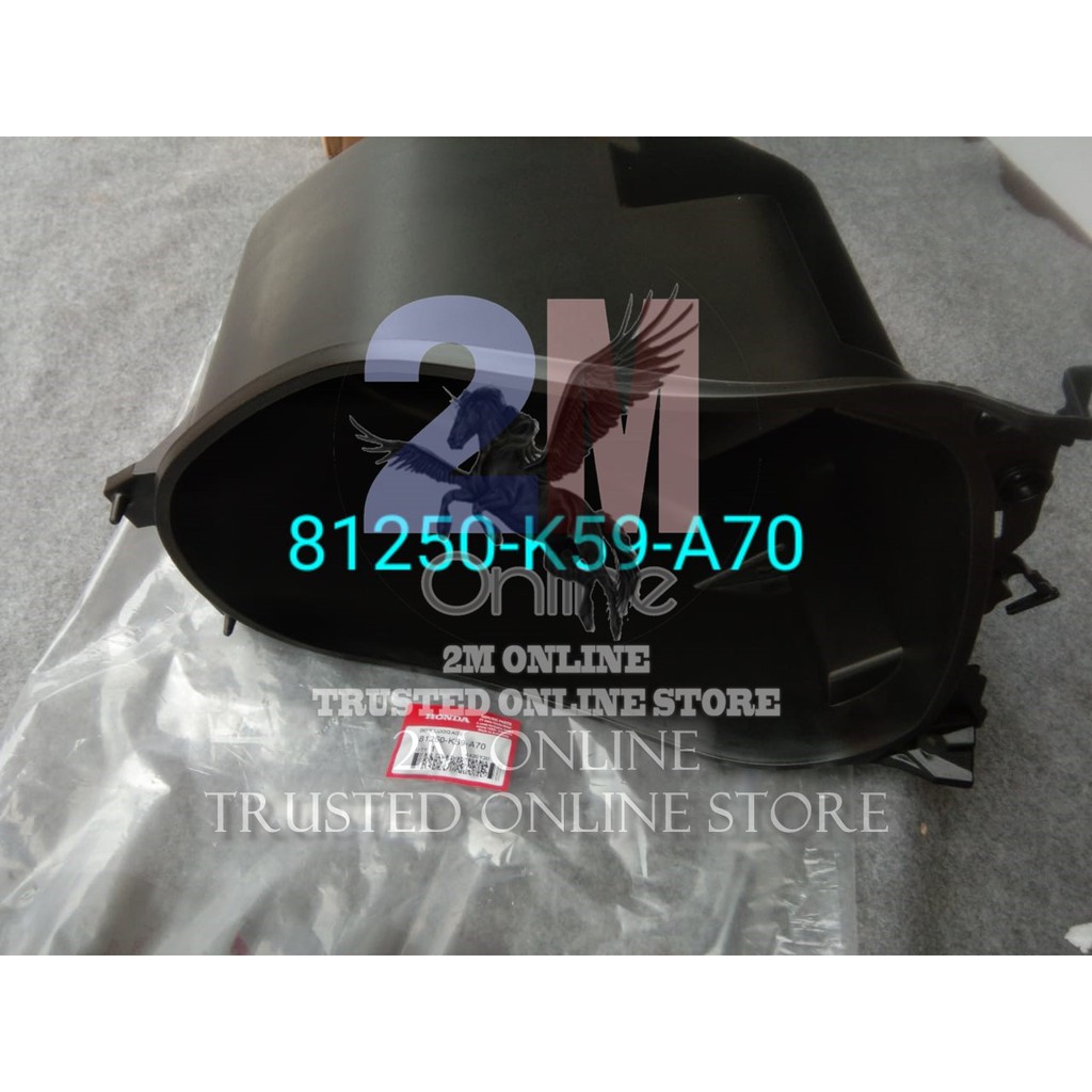 2m BOX BAGASI NEW VARIO 150 ORI AHM 81250-K59-A70