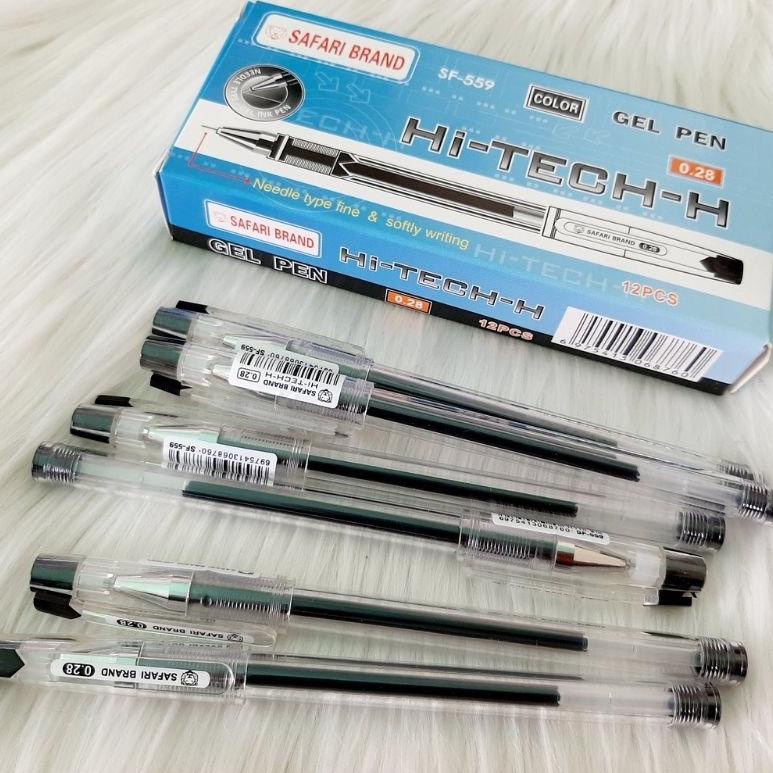 

PRODUK KEREN Bulpen Hitech-H Safari Pen Gel Bolpoin (1pak = 12pcs) ✹ 883