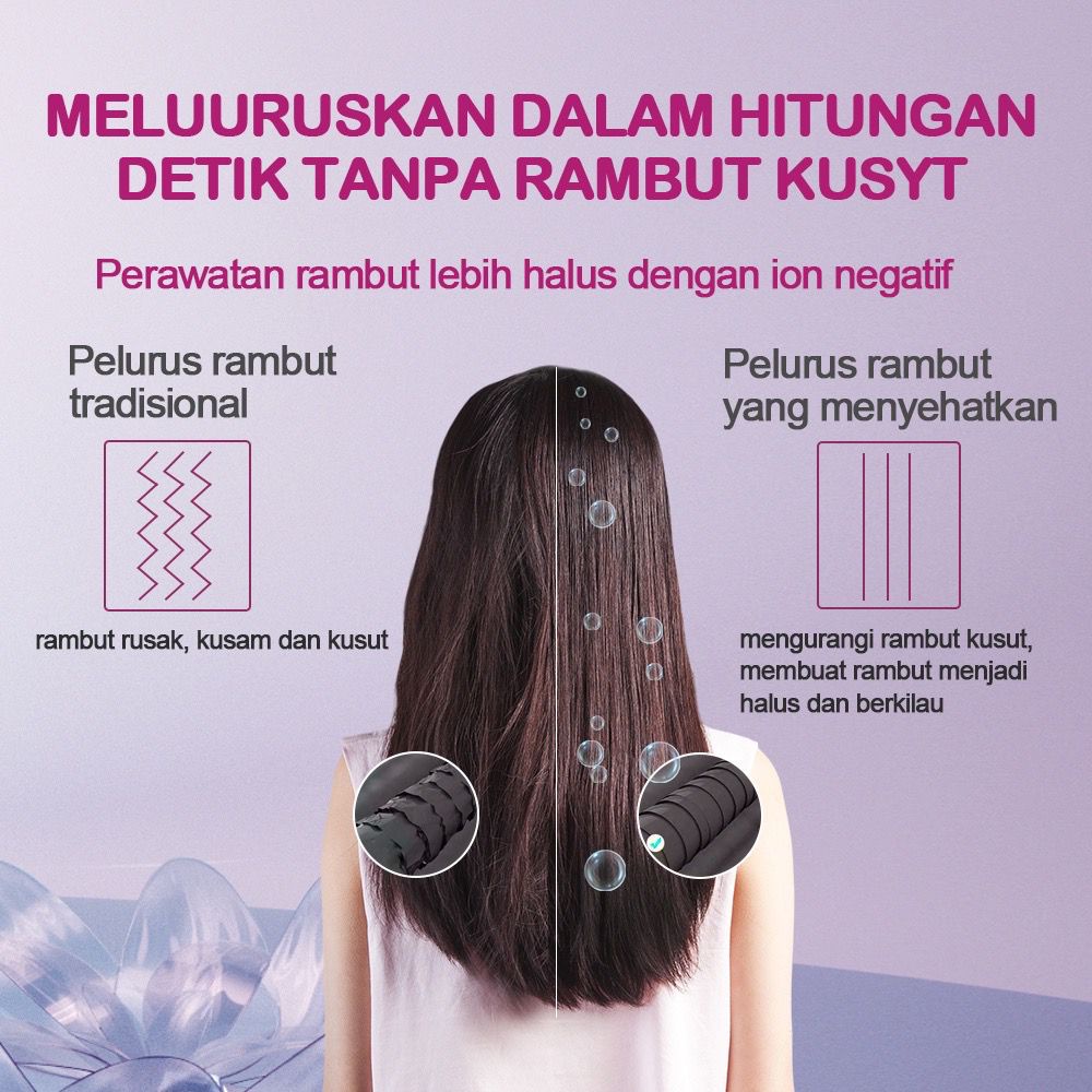 Catok Rambut lurus dan keriting / Catok hitam 30watt