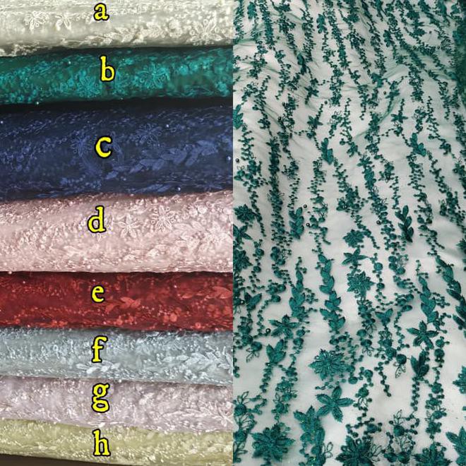 Bahan Tile Kebaya .Blouse /Tile Gaun.Kebaya