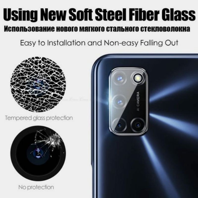 Tempered Glass/Lensa Camera realme C15 Pelindung Camera Realme C15