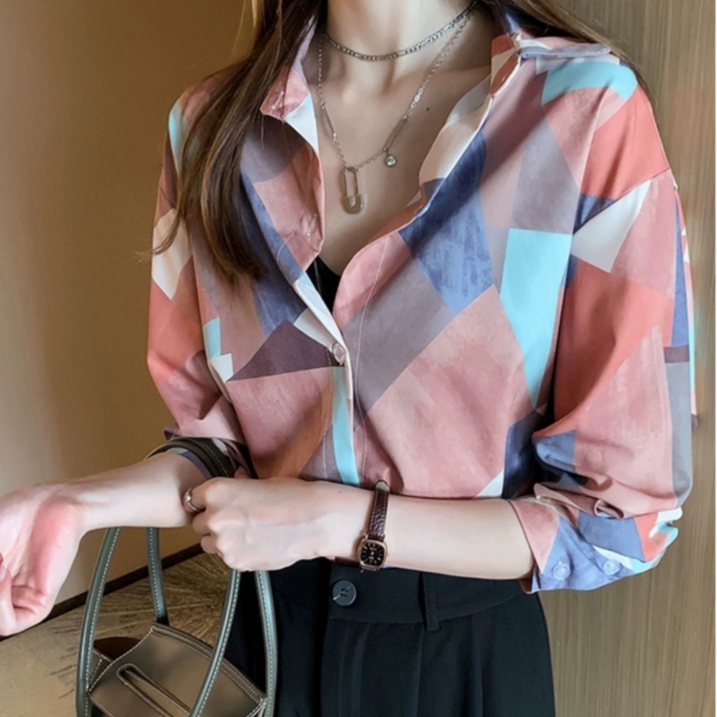 Kemeja 4161 IRENE PREMIUM IMPORTIR GROSIR Baju WANITA MURAH Fashion TERMURAH Impor Kualitas Import