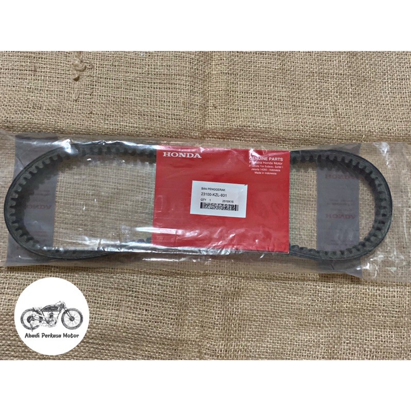 van belt / v-belt only honda beat fi,beat new (KZL)