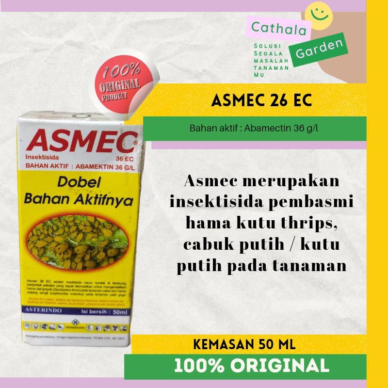 insektisida asmec 36ec,isi 50ml
