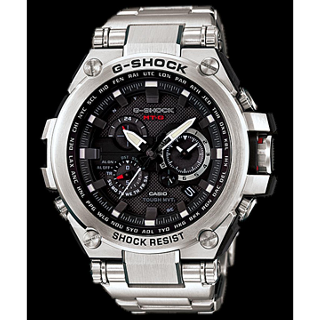 Jam Tangan Casio G Shock Original Pria MTG S1000D 1A Triple G Resist Wave Ceptor Core Guard Struct