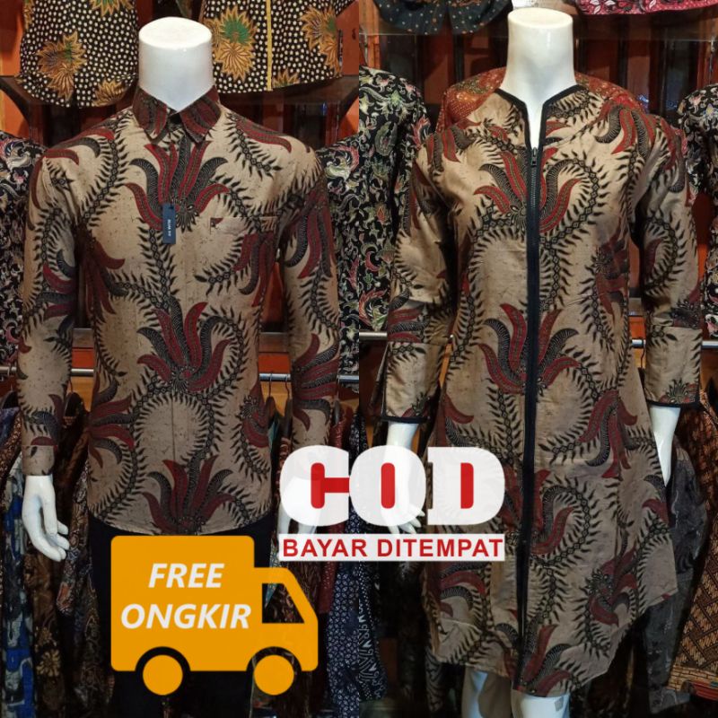 ATASAN TUNIK BATIK | TUNIK BATIK TRADITIONAL BUTIK | KEMEJA BATIK KANTOR SLIMFIT
