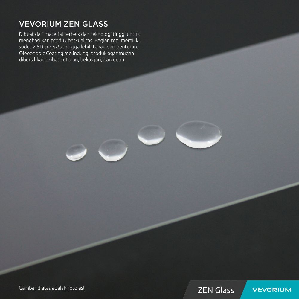 VEVORIUM ZEN 2.5D Clear Xiaomi Redmi 7 Redmi7 Tempered Glass