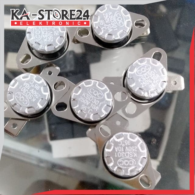 KSD301 KSD 301 Fuse 95 Derajat 250v 10a Thermostat Thermofuse celcius