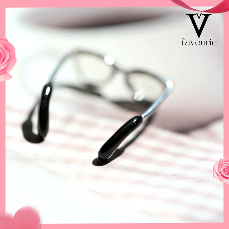 [COD]Cincin Model Terbuka Desain Kacamata Enamel Adjustable Untuk Wanita-FA