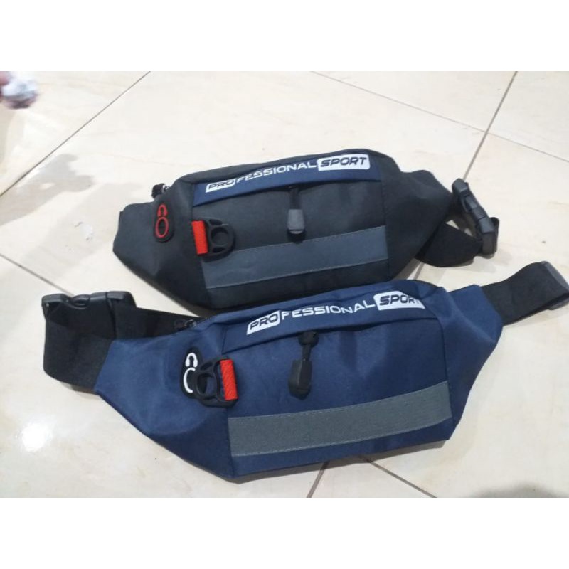 WAISTBAG PRIA PROFESIONAL/TAS PRIA SPORT/TAS PRIA ANTI AIR/WAISTBAG PROFESIONAL MURAH/x5