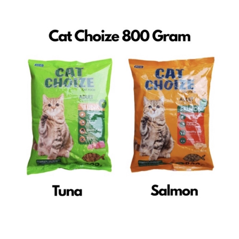 Makanan Kucing Cat Choize Adult 800 gr Tuna Salmon Adult