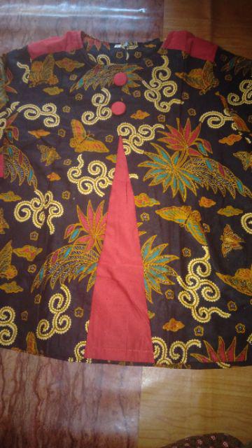 Batik Couple 263 Sarimbit Pria Wanita Terusan Dress (tidak Termasuk Anak)