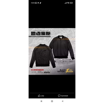Jaket Boomber GENDAM GUNDAM LIMITED EDITION by Yukovany Zhulkarnaen - DAIREN OH - THUNDER MEGAZORD