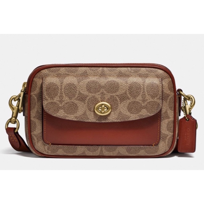 Coach Willow Camera Bag In Signature Canvas (C0694 )