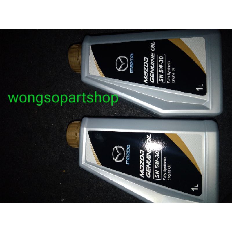 OLI GENUINE MAZDA SN 5W-30 KEMASAN LITERAN ORIGINAL MAZDA