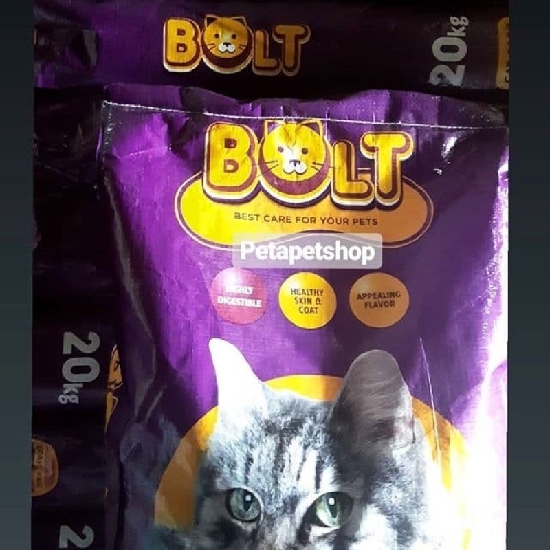 Makanan Kucing Bolt Ikan 5 kg (Repack)